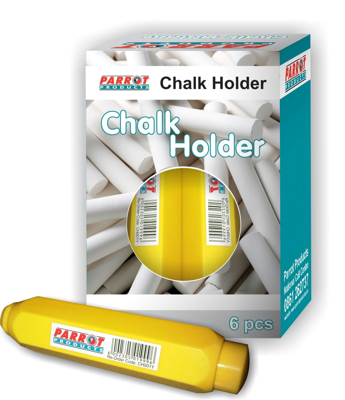 Parrot Chalk Holder Plastic Single unit