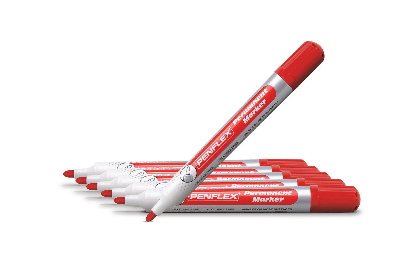 Penflex PM15 Perm.Bullet Red Marker