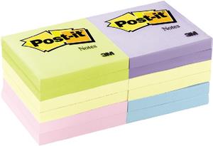 Post-It Notes Pastel Assorted
