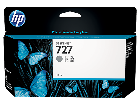 HP No.727 130ML Gray Cartridge | Hewlett Packard Inkjet Cartridges Genuine