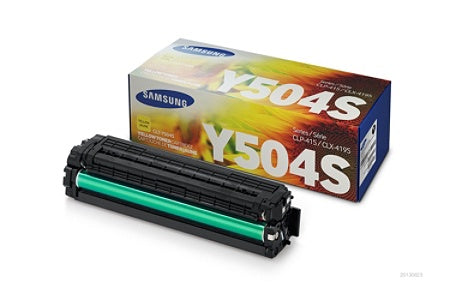 Samsung CLTY504S Yellow Toner For CLP415,CLX4195 | Samsung Toner Cartridges Genuine