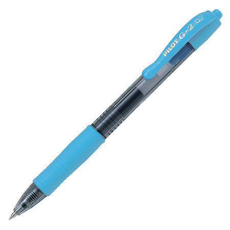 Pilot G2 0.7mm Retractable Gel Pen Light Blue