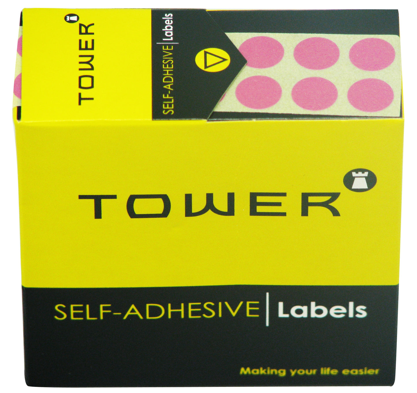 Tower C10 Label Pink