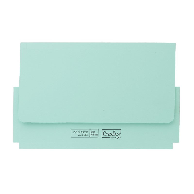JD1131 Croxley Document Wallet - 200GSM A4 Blue | Document Wallet