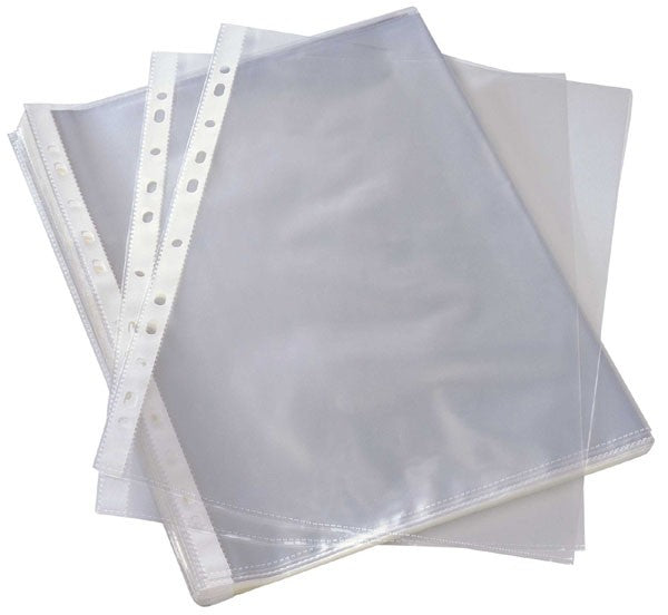 Economy A4 Filing Pockets 40mic 100's | Filing Sleeves and Pockets