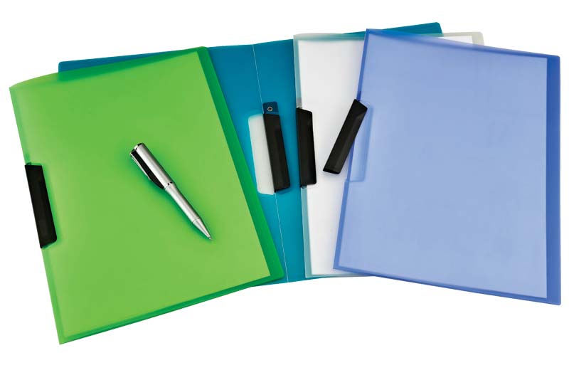 Bantex A4 Polyprop Folder Swing Lock Assorted