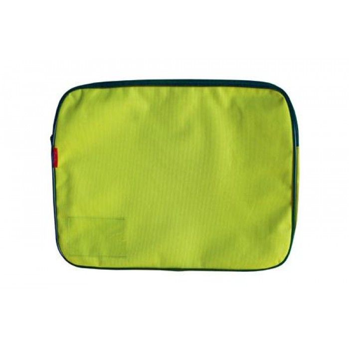 Croxley Canvas Gusset Book Bag Lime Green