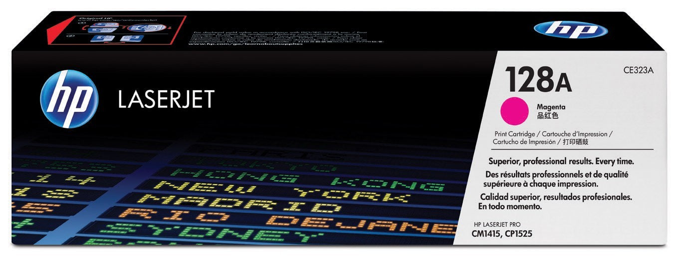 HP 128A Magenta Toner Cartridge