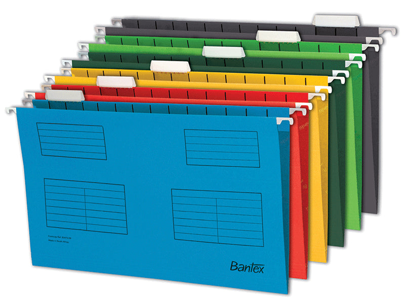 Bantex Foolscap Suspension File Grass Green | Suspension Files