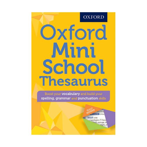 Oxford Mini School Thesaurus 5th Edition | Thesaurus