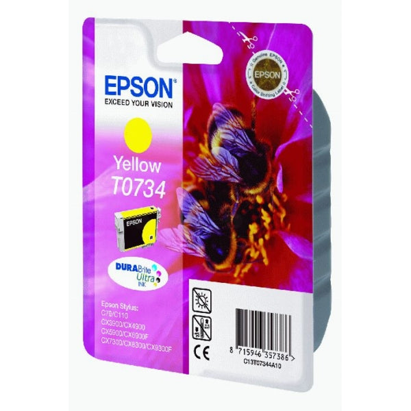Epson T0734 Yellow Ink Cartridge