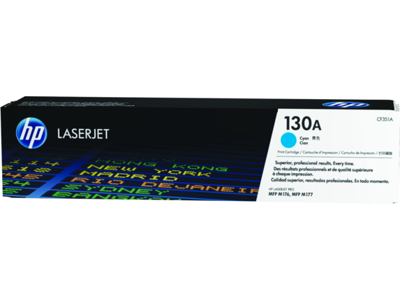 HP130A Cyan Laserjet Toner Cartridge | Hewlett Packard Toner Cartridges Genuine