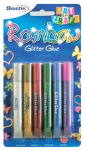 Bostik Glitter Glue 6x10.5ml