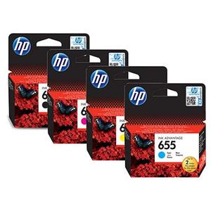 HP 655 Black Ink Cartridge