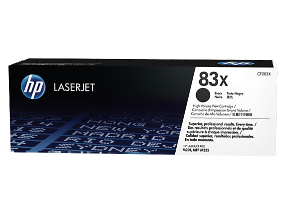 HP 83X BLACK HIGH YIELD TONER CARTRIDGE FOR LASERJET M604 M605 and M606(2200 PAGE YIELD)
