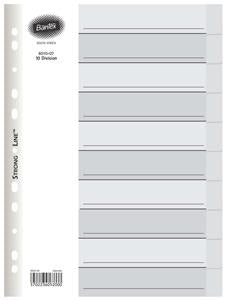 Bantex A4 10 Division White Brd