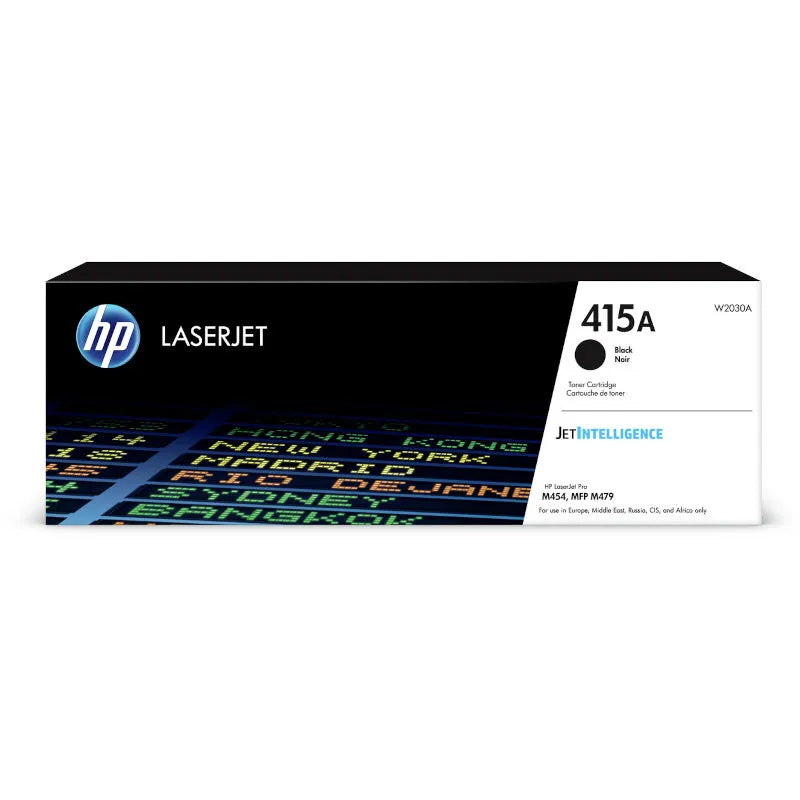 HP 415A BLACK LASERJET TONER CARTRIDGE FOR HP LJM454MFP M479 (YIELD 2400) | Hewlett Packard Toner Cartridges Genuine