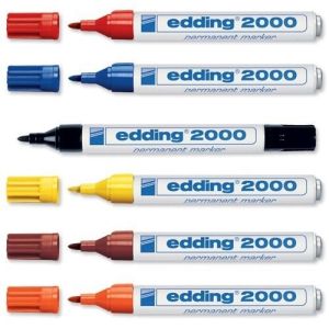Edding 2000 Blue Bullet Marker
