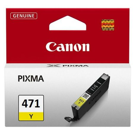 Canon CLI-471 Yellow Ink Cartridge - MG5740, MG7740 = 330 pages | Canon Inkjet Cartridges Genuine