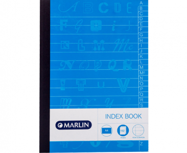 Index Book A4 192PG C-F | Index Books