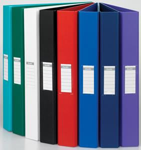 Bantex A4 Polyprop Ringbinder 25mm Black