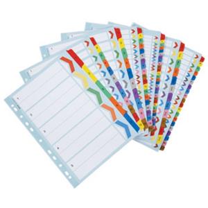 Bantex A4 31 division Index 1-31 Grey