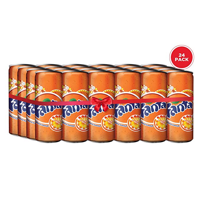FANTA ORANGE 24X300ML CAN | Juices & Soft Drinks