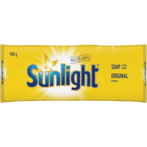 LAUNDRY SOAP SUNLIGHT 500G BAR | Cleaning Materials