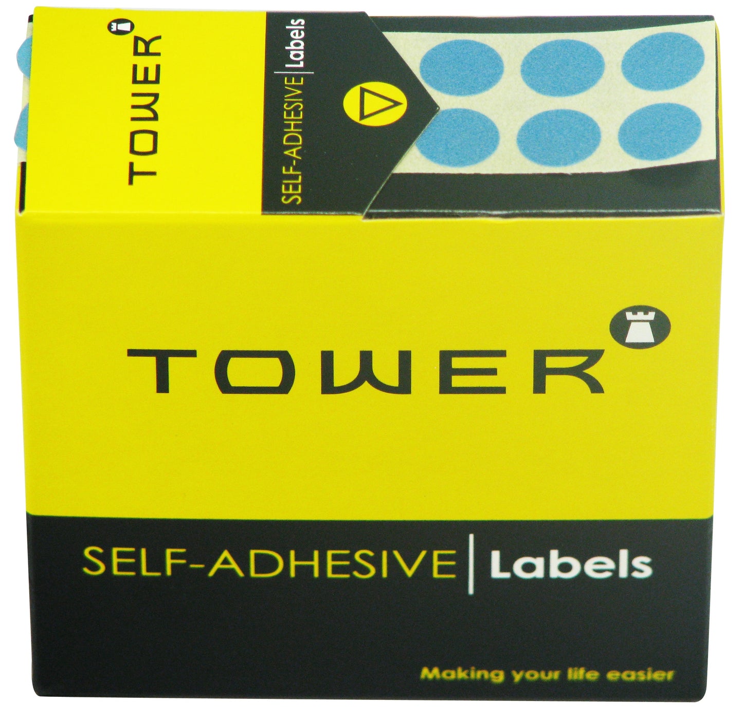 Tower C10 Label Light Blue