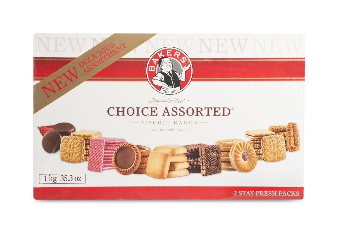 Bakers Choice Assorted Biscuits 1kg