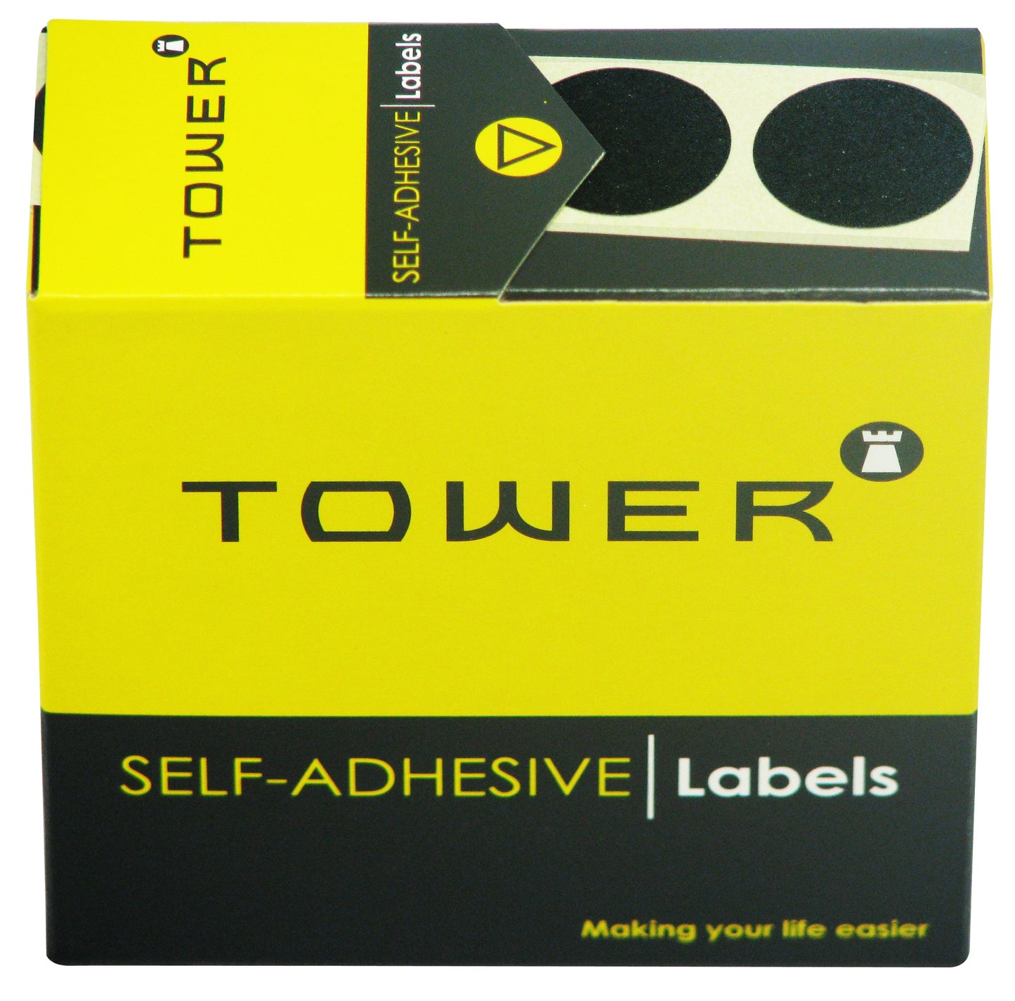 Tower C19 Label Black