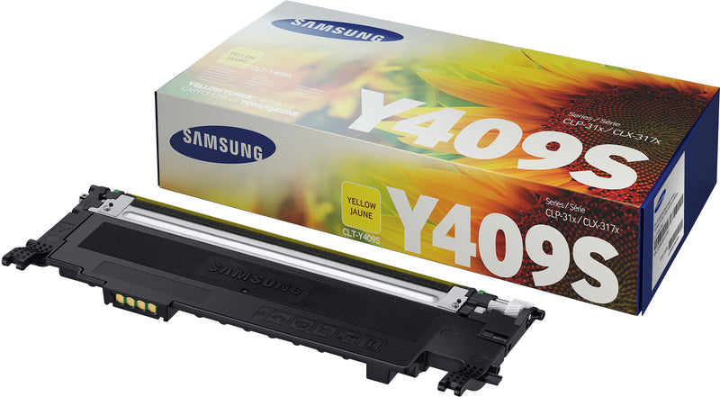 SAMSUNG CLT-Y409S YELLOW TONER CARTRIDGE | Hewlett Packard Toner Cartridges Genuine