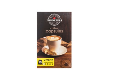 Importers Coffee Capsules Venice 10X5g