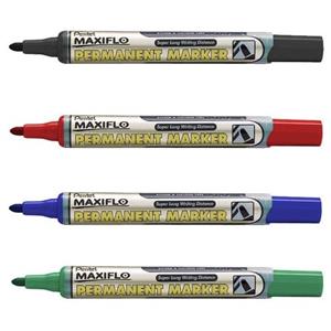 Pentel NLF50 Maxiflo Bullet Red Marker