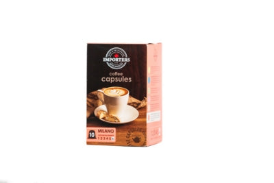 Importers Coffee Capsules Milano 10X5g