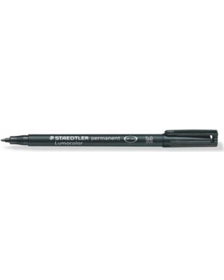 Staedtler L-Colour Medium Permanent Black | Permanent Marking Pens