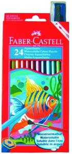 Faber Castell Full Aquarelle Colour Pencils 12'S