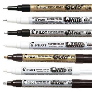 Pilot Super Colour Marker Medium Silver