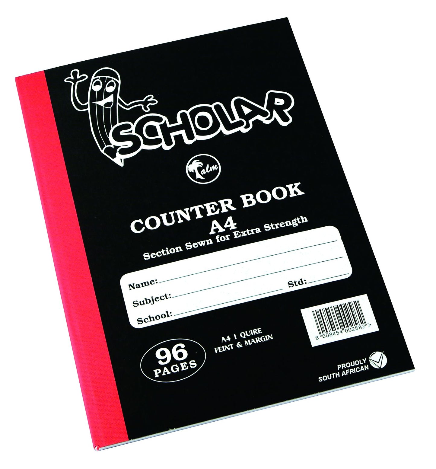 Counter Book A4 1Quire Feint-Margin (96 Page)