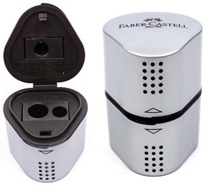 Faber Castell Trio Sharpeners Silver