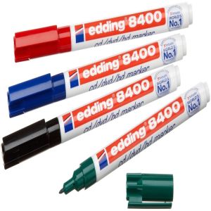 Edding 8400 CD Marker Blk