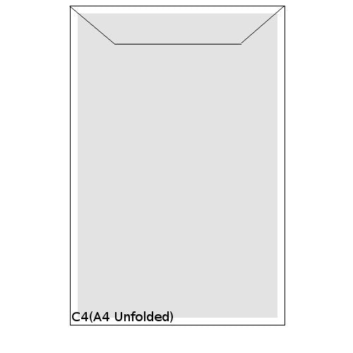 Merpak Envelope C4(324x229) No Window White Simplistik | C4 Envelopes