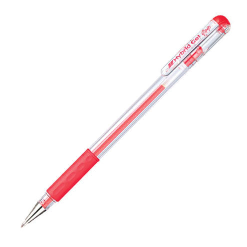 Pentel K118 Hybrid Gel Grip Red