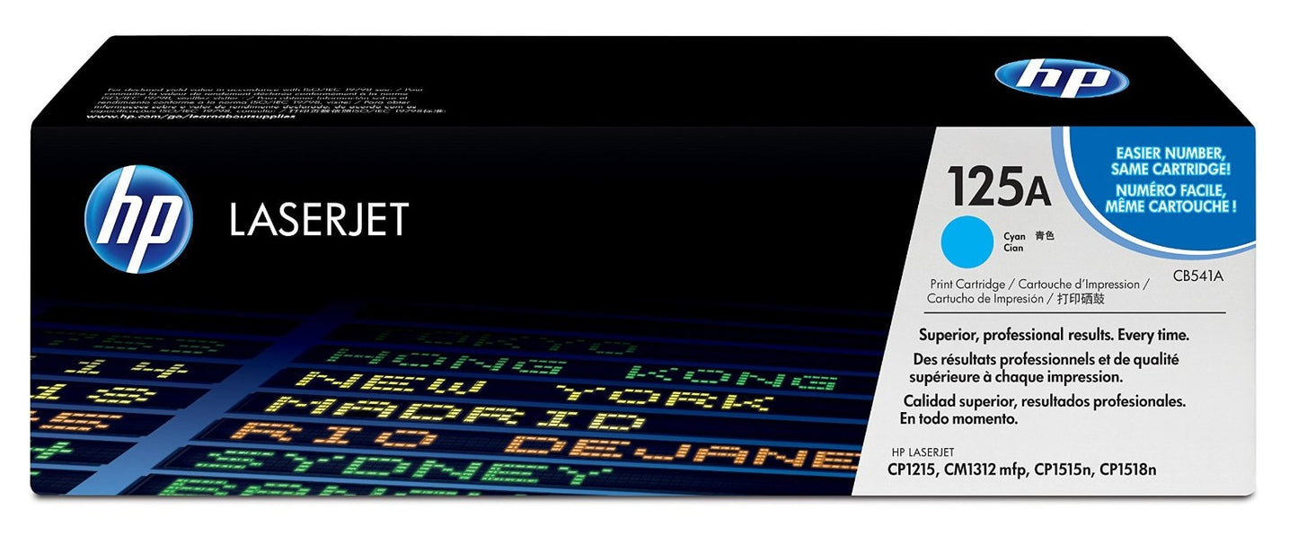 HP 125A Cyan Toner Cartridge