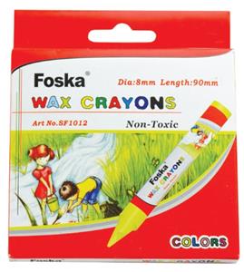 Foska Regular Wax Crayons 24'S