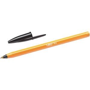 Bic Orange Black Fine Ballpoint Pen
