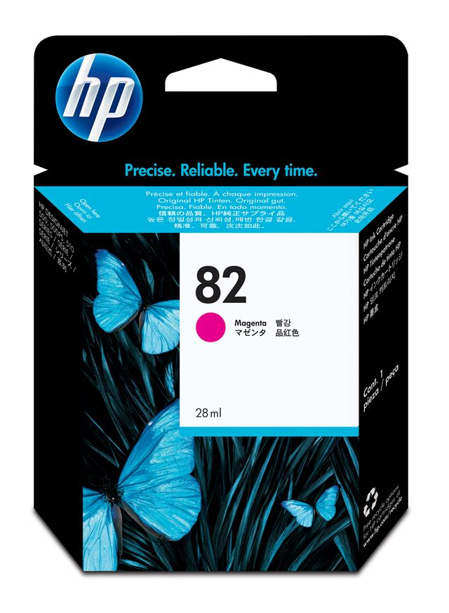 HP 82 Magenta Ink Cartridge