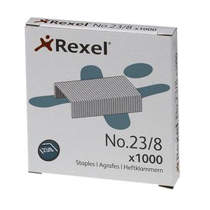 Rexel 23-8 Staples 1000's(40 Sheet Capacity)
