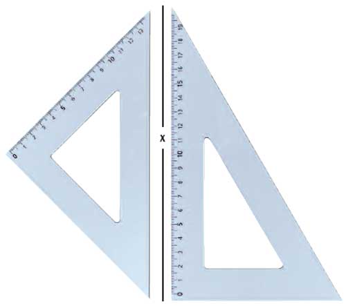 B-Board Set Square 45deg