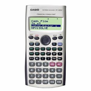 Casio Fc-100v-W New Financial Calculator